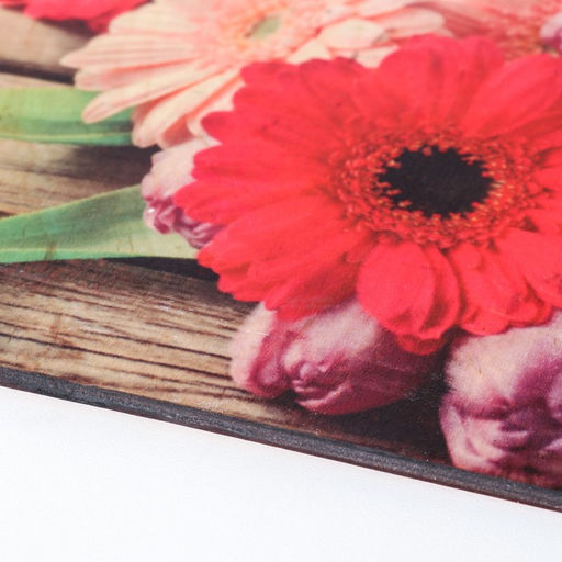 Набор деревянная разделочная доска и подставка под горячее с декором №1 29,25х18,75х1,1 см - Simaland фото 6