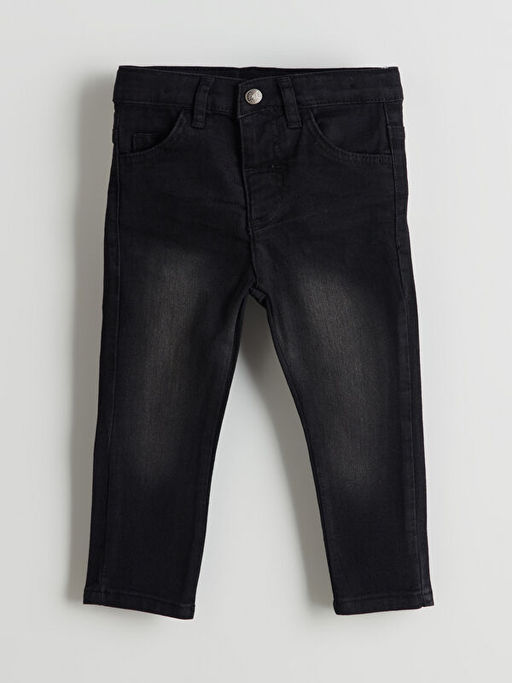 Beli Lastikli Basic Erkek Bebek Jean Pantolon - Waikiki фото 4