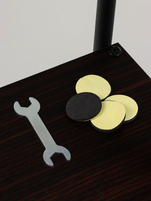 Подставка для цветов Greengo, 8 полок, 36×23×136 см, напольная, каркас металл, полки МДФ, чёрная