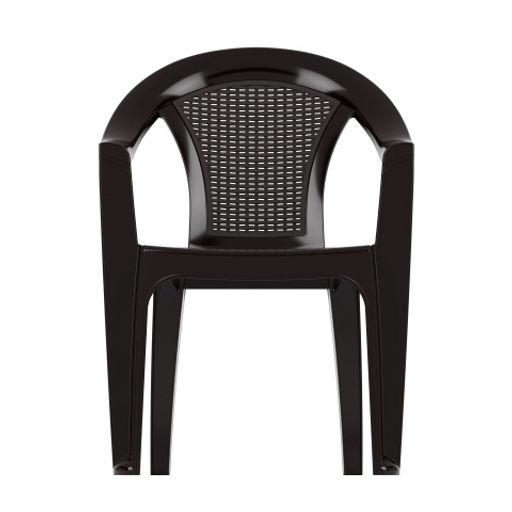 Кресло "Плетенка" (коричневый) М8530