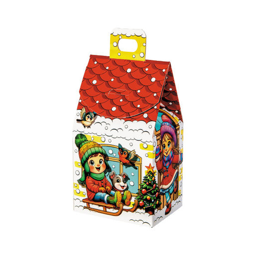 Сладкий новогодний подарок Домик