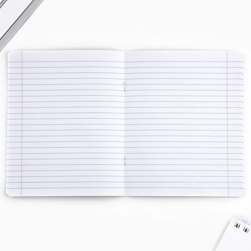 Цена за 20 шт. Тетрадь в линейку, 24 листа, А5, на скрепке, блок №1 «Аниме» МИКС