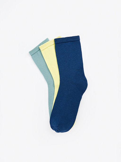 Basic Erkek ?ocuk Soket ?orap 3l?