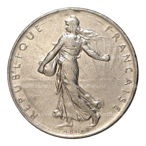 1 франк 1977 года Франция