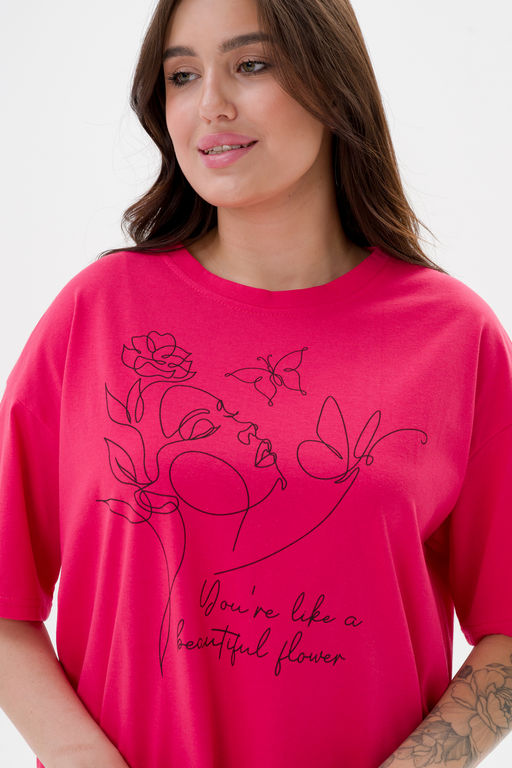 Пижама женская из кулирки Дива клубника - Амадэль фото 12