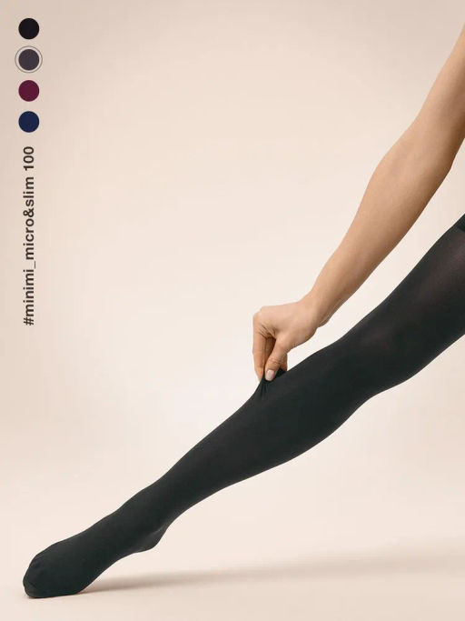 Колготки MICRO&SLIM 100 (60/1) утяжка микрофибра - carbone