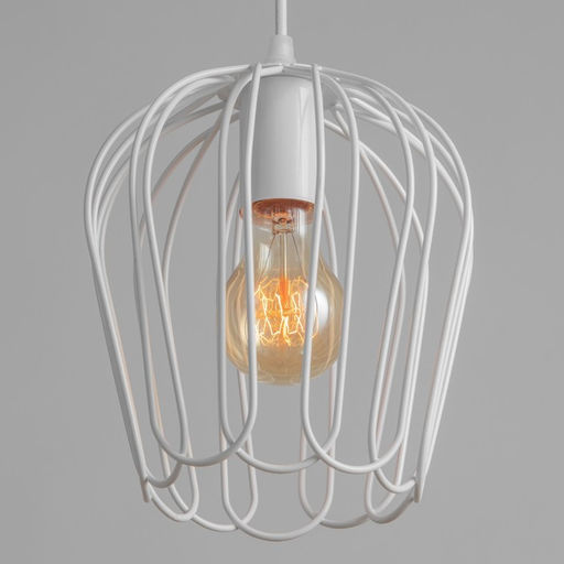 Светильник BayerLux «Цветок» 1×40 Вт E27 белый 18×18×100 см