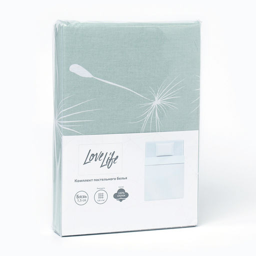 КПБ LoveLife 1.5 сп Нежность 147*210,150*215,50*70 -1 шт,100% хлопок,бязь 120 г/м2  фото 5