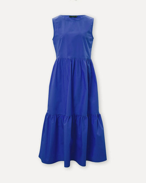 Синее платье-миди - Incity фото 4