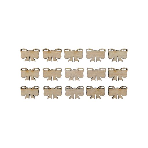 Заготовка для декорирования Mr. Carving ВД-367 Мини-набор фанера 0.3 см Птички (1.5 х 2.3 см) 16 штук  фото 2