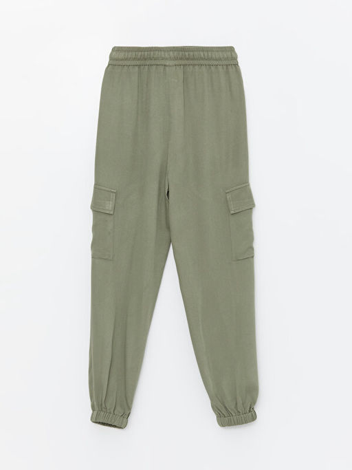 Beli Lastikli K?z ?ocuk Kargo Jogger Pantolon - Waikiki фото 2