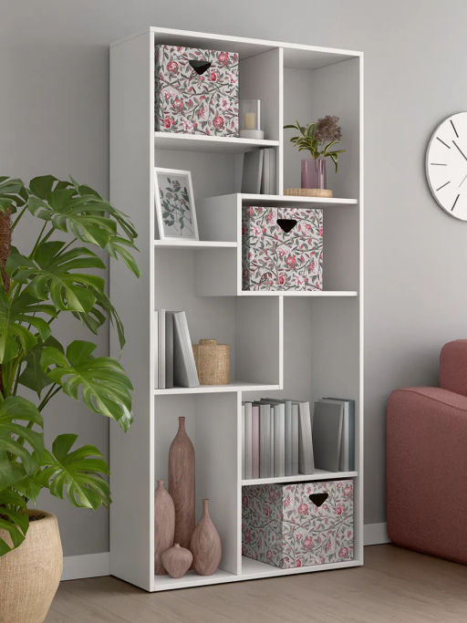 VAL OF-B-BC-3P Коробка для хранения, 28*28*27 см, набор 3 шт., беж., OPUS ROMANO FLORA, шт