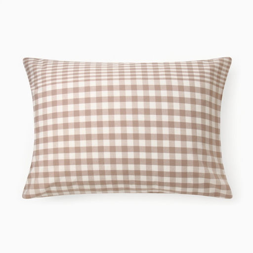 Наволочка «Этель» Beige cage, 50×70 см, жатый хлопок