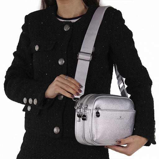 Сумка 8394ACD silver Alex&Mia