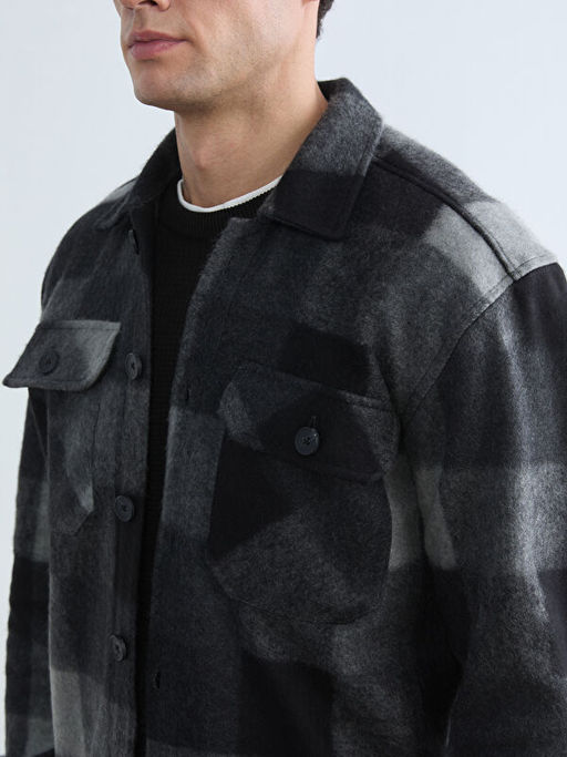 Regular Fit Erkek G?mlek Ceket