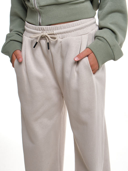 Брюки для девочки 33-7494 серый - Mini maxi фото 24