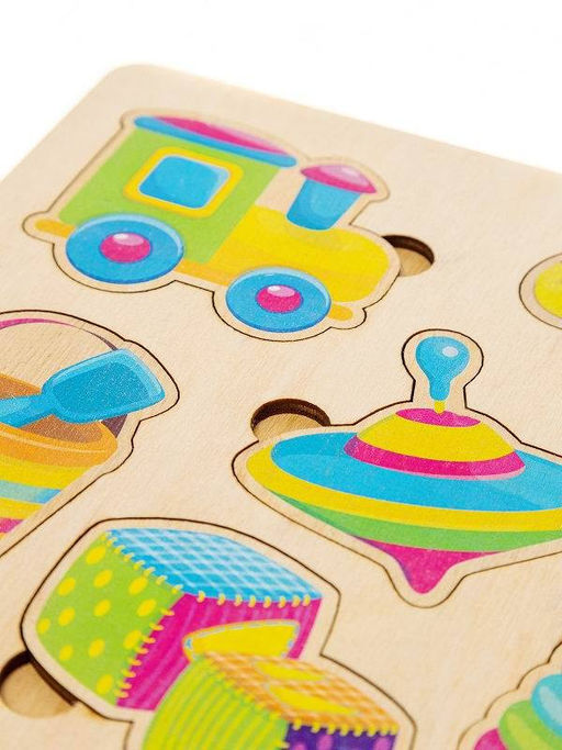 Игра развивающая деревянная Игрушки (21х21см) - Десятое королевство фото 2
