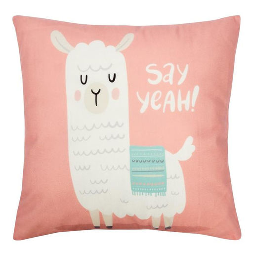 Наволочка декоративная Этель Лама 40х40 см, велюр  фото 6