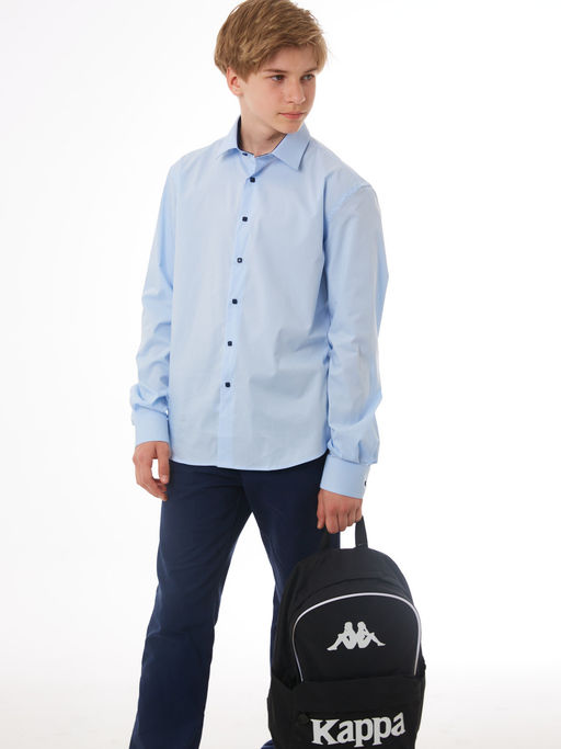Рубашка голубой NB212 - Nota bene фото 4
