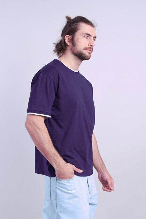 CRB wear/CSMM 60418-41 Футболка мужская,темно-синий/Ex.Cherubino  фото 2