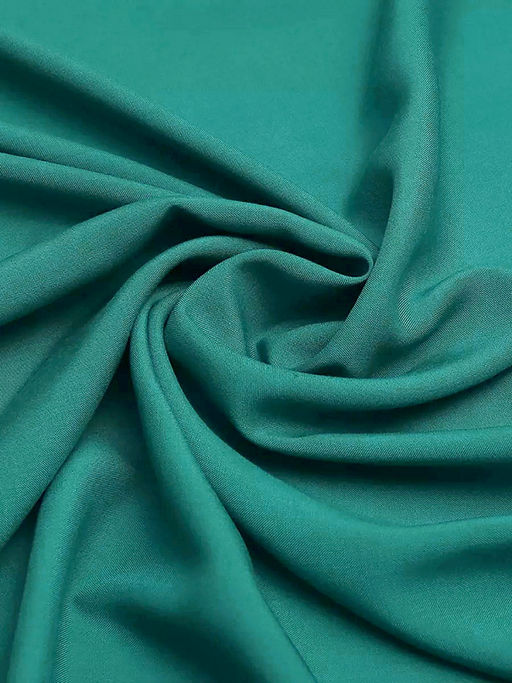 Ткань Штапель TBY Vi-30-08 плот 110г/м? 100% вискоза шир. 145 см цв.08 морская волна уп.2м