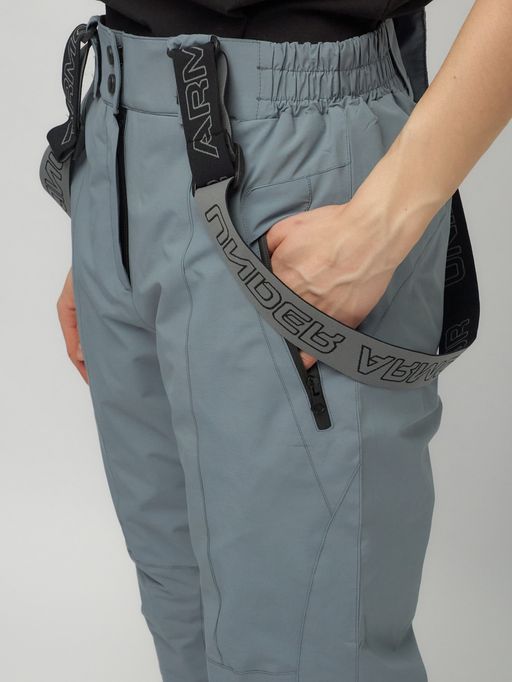 Горнолыжный костюм женский синего цвета 02202S - Chunmai фото 28