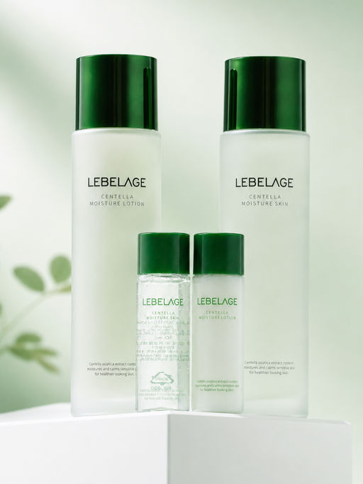 Lebelage Подарочный набор для лица с центеллой / Centella Moisture 2 Set (Тонер + Лосьон + Миниатюры), 150 мл x 2, 30 мл x 2