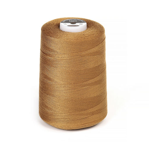 Нитки джинсовые 20/3 полиэстер 2500 ярд цв.394 горчичный MAX