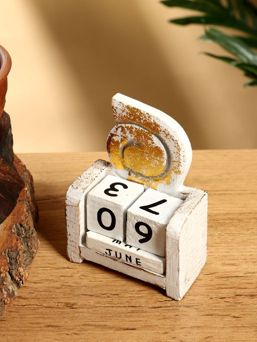 Календарь настольный Ракушка, 1075.4 см, дерево, белый - Simaland фото 4