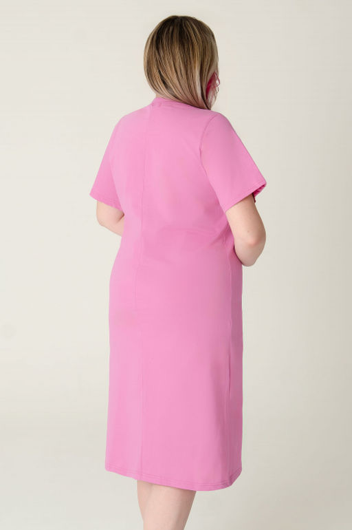 Арт. 4161 Туника женская 52-60 (5 шт) Цвет:пудра - Калинка фото 5