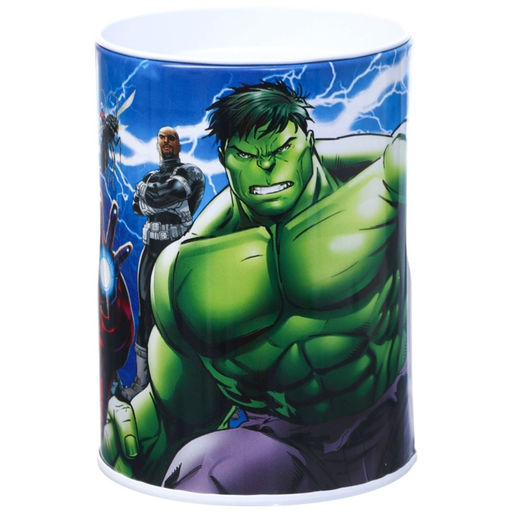 Копилка «Мстители», 7.5×7.5×10.5 см