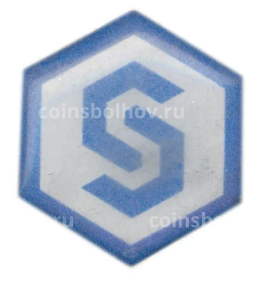 Значок рекламный S