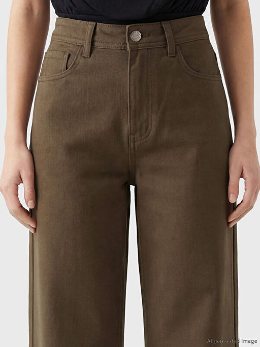 Джинсы женские wide leg