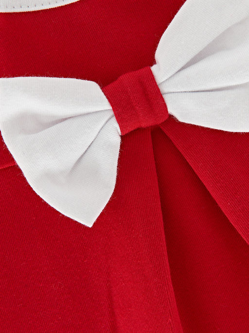 Платье сарафан для девочки детский сад UD 1588 красный - Mini maxi фото 3