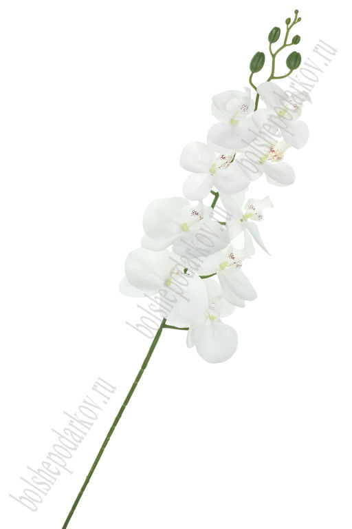 Веточка декоративная "Орхидея" 95 см (SF-7871) белый