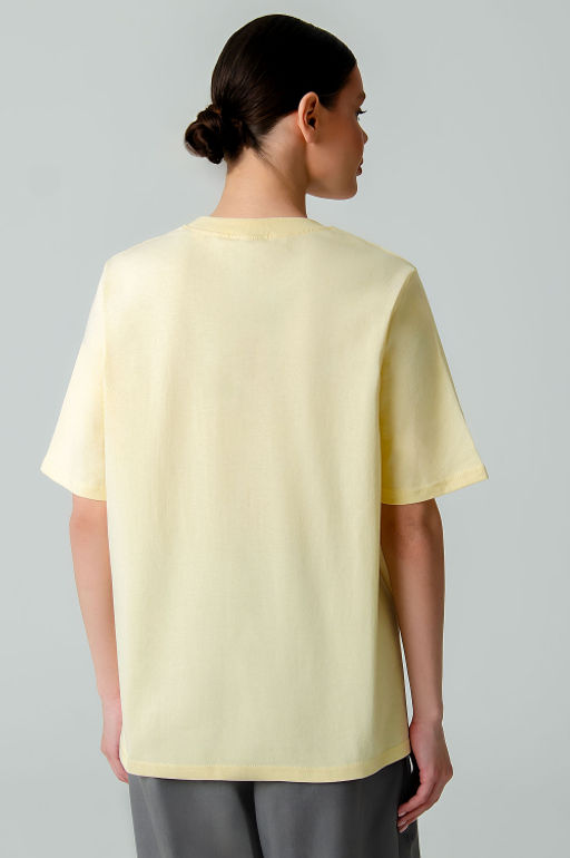 Арт. 3-1157 Футболка женская 44-50 (4 шт) Цвет:бежевый - Калинка фото 14