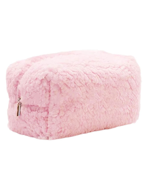 Kristaller Косметичка женская плюшевая Тедди, розовый