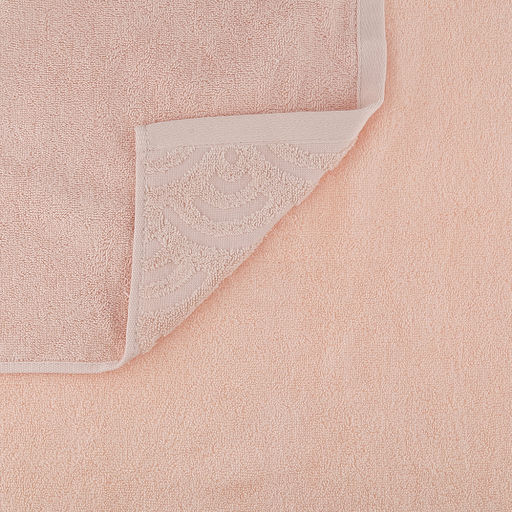 Полотенце махровое "Волна" 80х160см, хлопок 100%, персиковый (Китай)