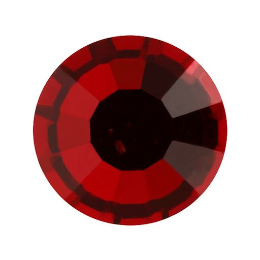 Страз клеевой PRECIOSA 438-11-612 i SS12 цветн. 3.2 мм стекло 144 шт в пакете красный (lt. siam 90070)