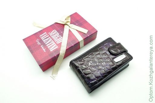 Женская кожаная визитница Sergio Valentini СВ 3256-223 фото 4