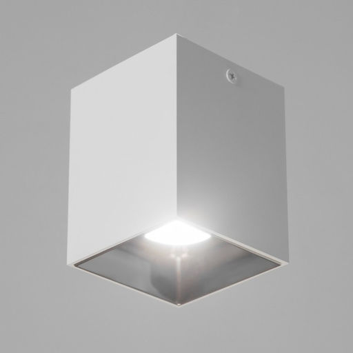Светильник «Кубик» LED 4000К 10 Вт DIM220 белый кофе 7.5×7.5×9.5 см