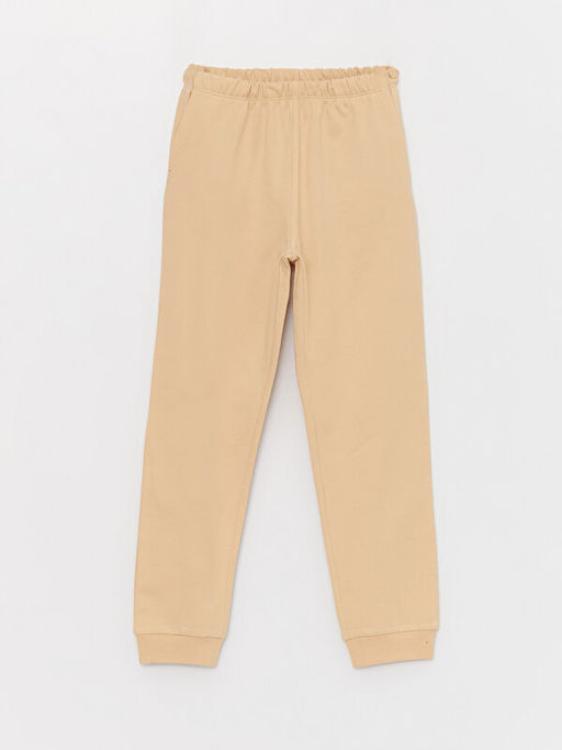 Beli Lastikli Basic K?z ?ocuk Pijama Alt