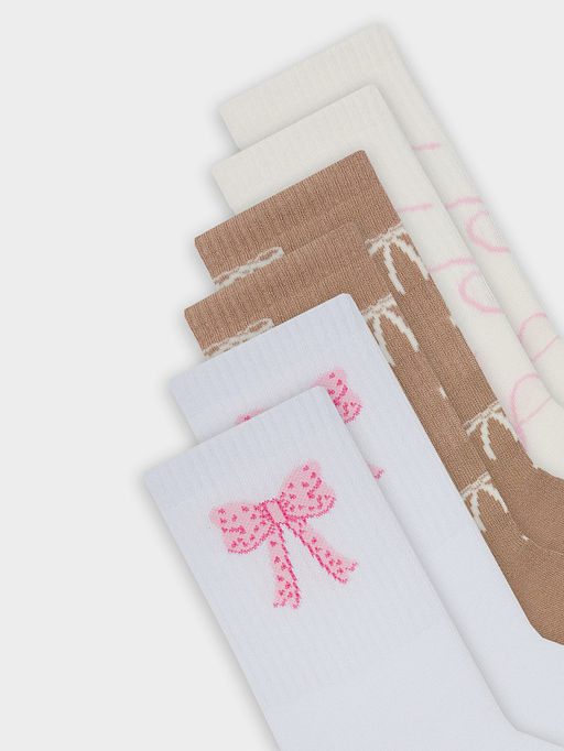 Носки женские в наборе, 3 пары - Mark formelle фото 8