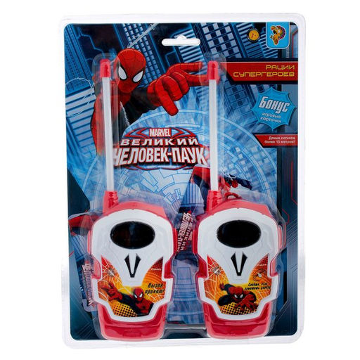 Рация детская «Рации супергероев», 2 шт.,