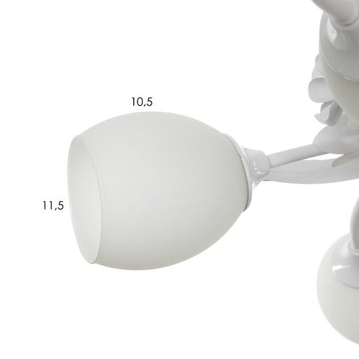 Люстра 2788/9 E27 40 Вт белый 95×95×26 см BayerLux