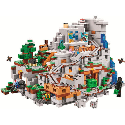 Конструктор Майнкрафт горная пещера - Minecraft фото 2