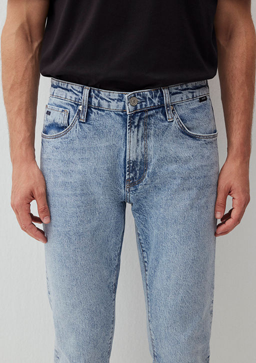 Milan Classic Denim Ac?k Mavi Jean Pantolon  фото 6