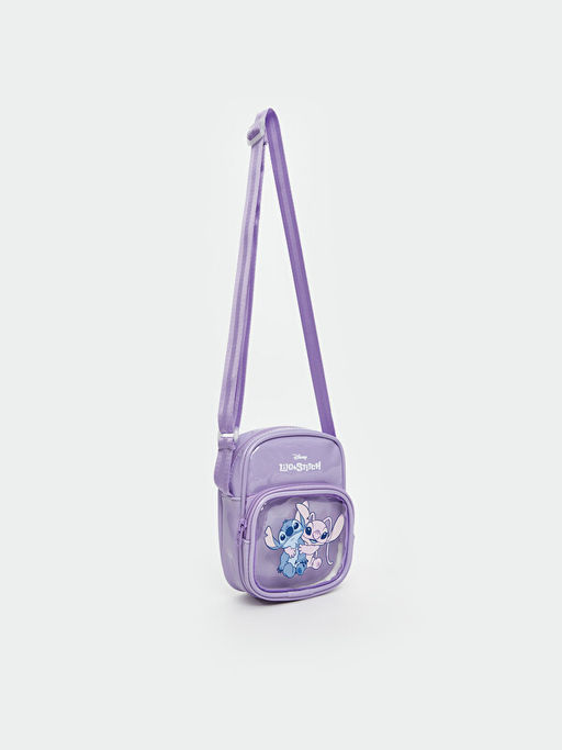 Lilo ve Stitch Bask?l? K?z ?ocuk Omuz ?antas?