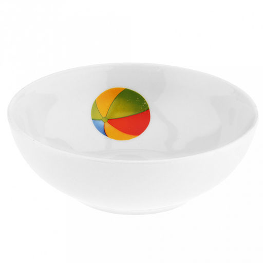 Миска фарфоровая "Любимые игрушки" д130мм, 350мл, h45мм (Россия)