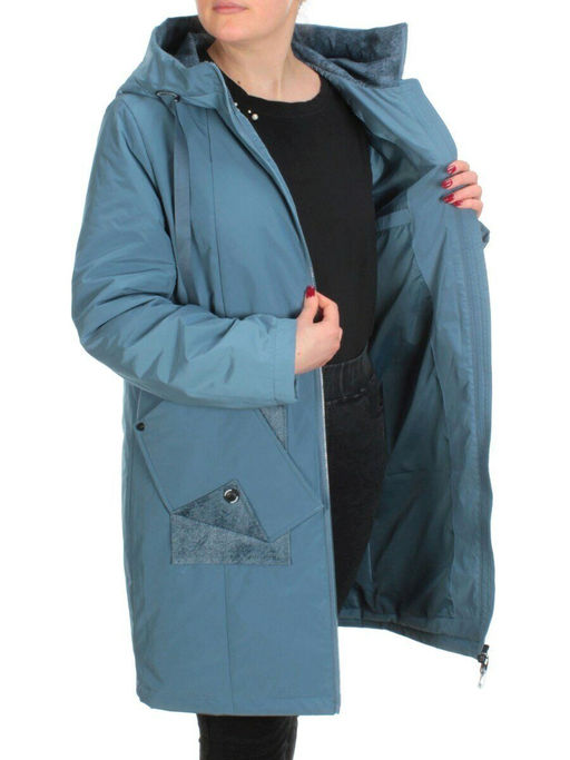 BM-12 BLUE Куртка демисезонная женская АЛИСА (100 гр. синтепон) - Fashion фото 6